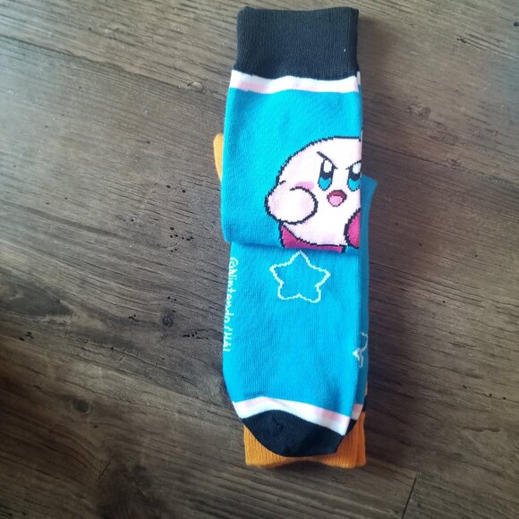 Nintendo Kirby 2 pairs socks - Picture 3 of 10